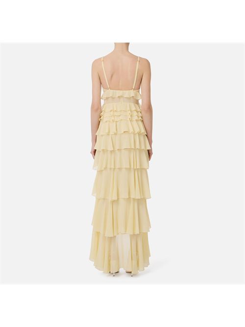 dress woman yellow ELISABETTA FRANCHI | ABR4252E2/DC7